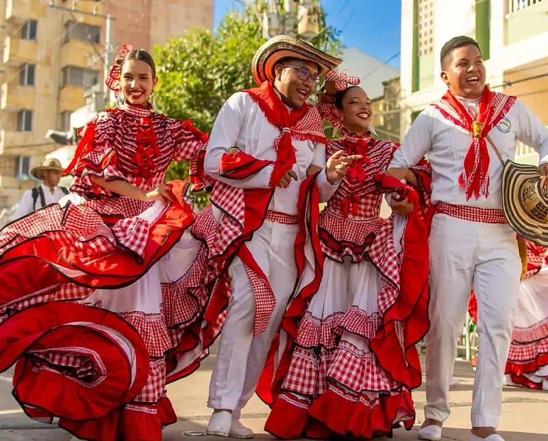 Cumbia musicians on the Caribbean coast